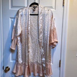 Victoria’s Secret extra small gold  and beige detailed Robe